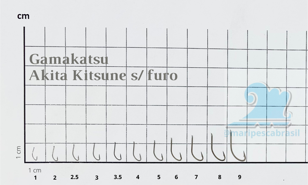 Gamakatsu Akita Kitsune Hook Brown Size Variation - Foto 4