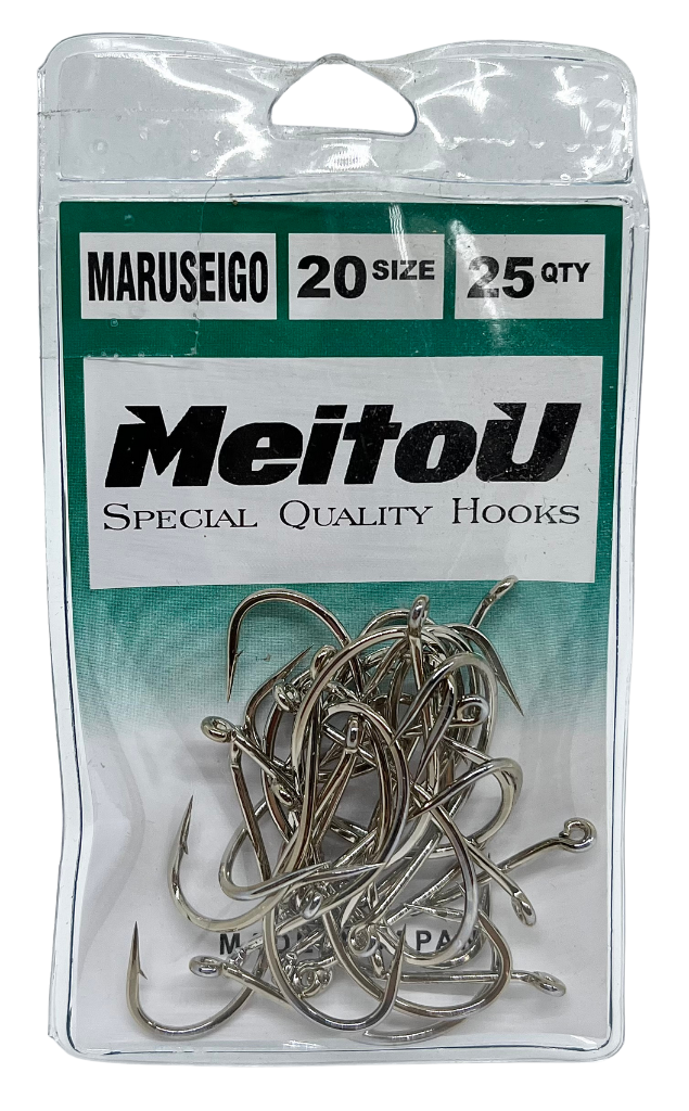 Maripesca | Anzol Meitou Maruseigo Nickel (Tamanhos a escolher)