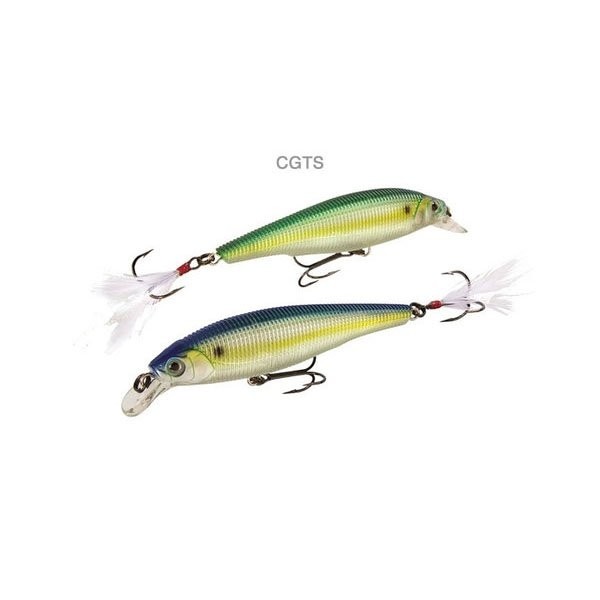 Leurre Yo-Zuri Sashimi Minnow FW 9cm 10,5g - Flottant, Bruiteur, Couleur CCCA (Neuf)