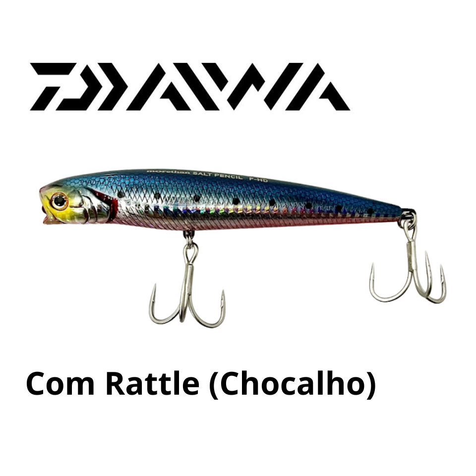 ルアー・フライ SALTIGADORANCIL Maripesca | Isca DAIWA TD Salt Pencil 95F Rattlin MAIWASHI RB