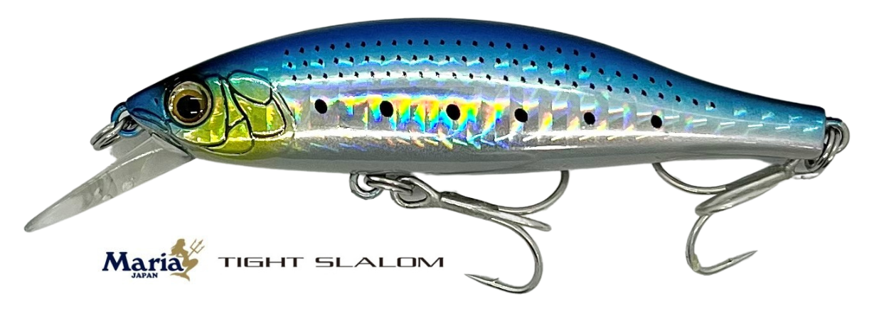 MARIA Tight Slalom 80mm Sinking Jerk, Esche Artificiali Per Pesca, 11g Con Sistema Magnetico WMS - 2