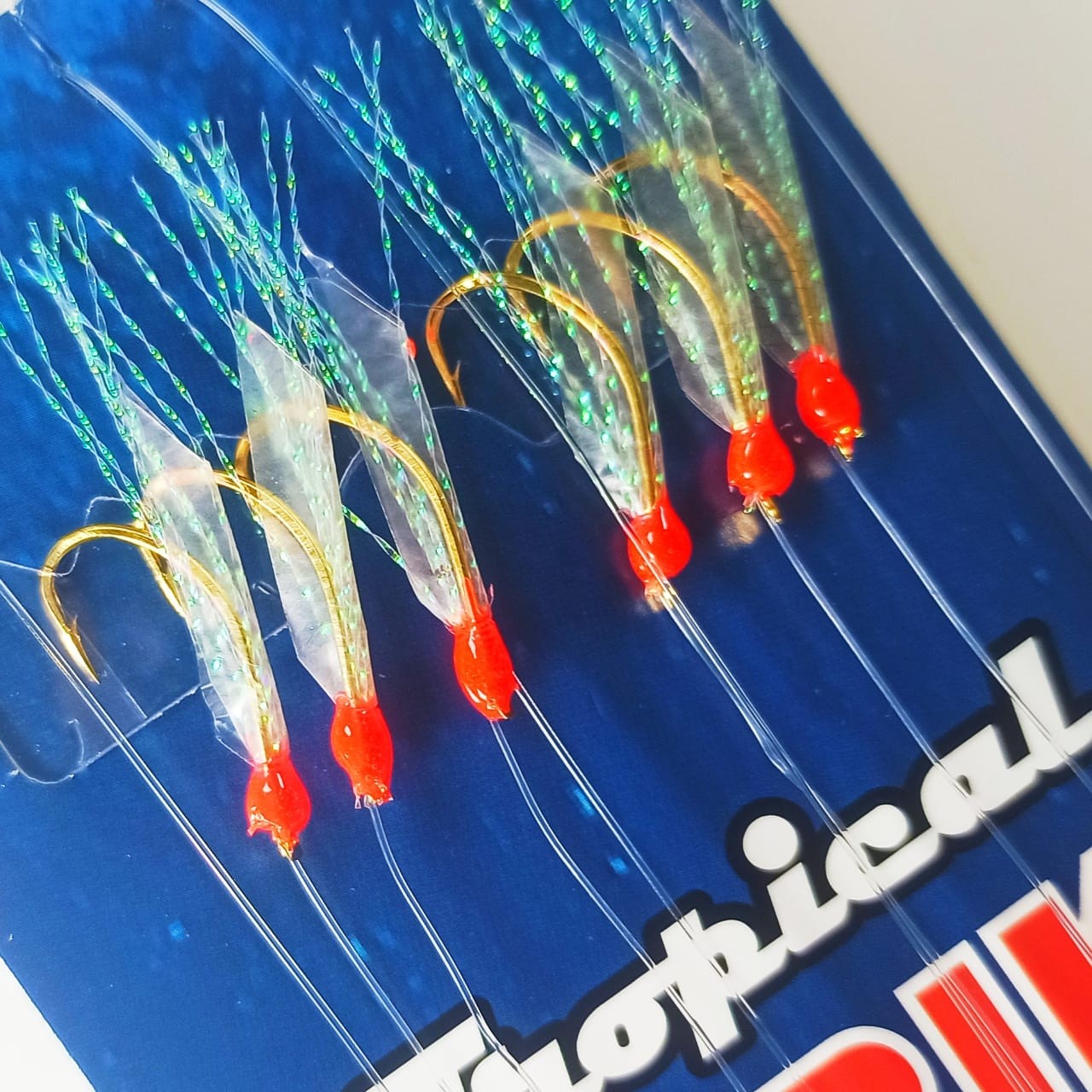Maripesca | Sabiki Tropical Maruseigo - 2 chicotes c/ 3 anzóis cada