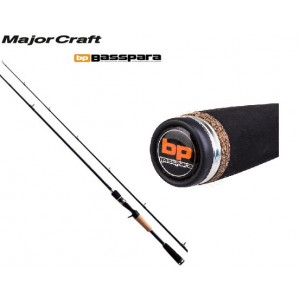 Canne à Pêche Major Craft Basspara Series BXS 632L - Spinning 6'3" - Action Rapide - Neuf Sous Emballage