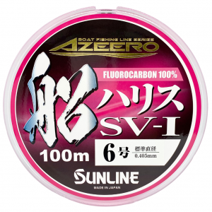Linha Sunline - Azeero Pink 100% Fluorcarbono - (Tamanhos a escolher)